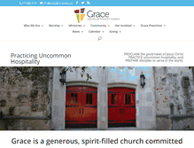 Tablet Screenshot of gracedesmoines.org